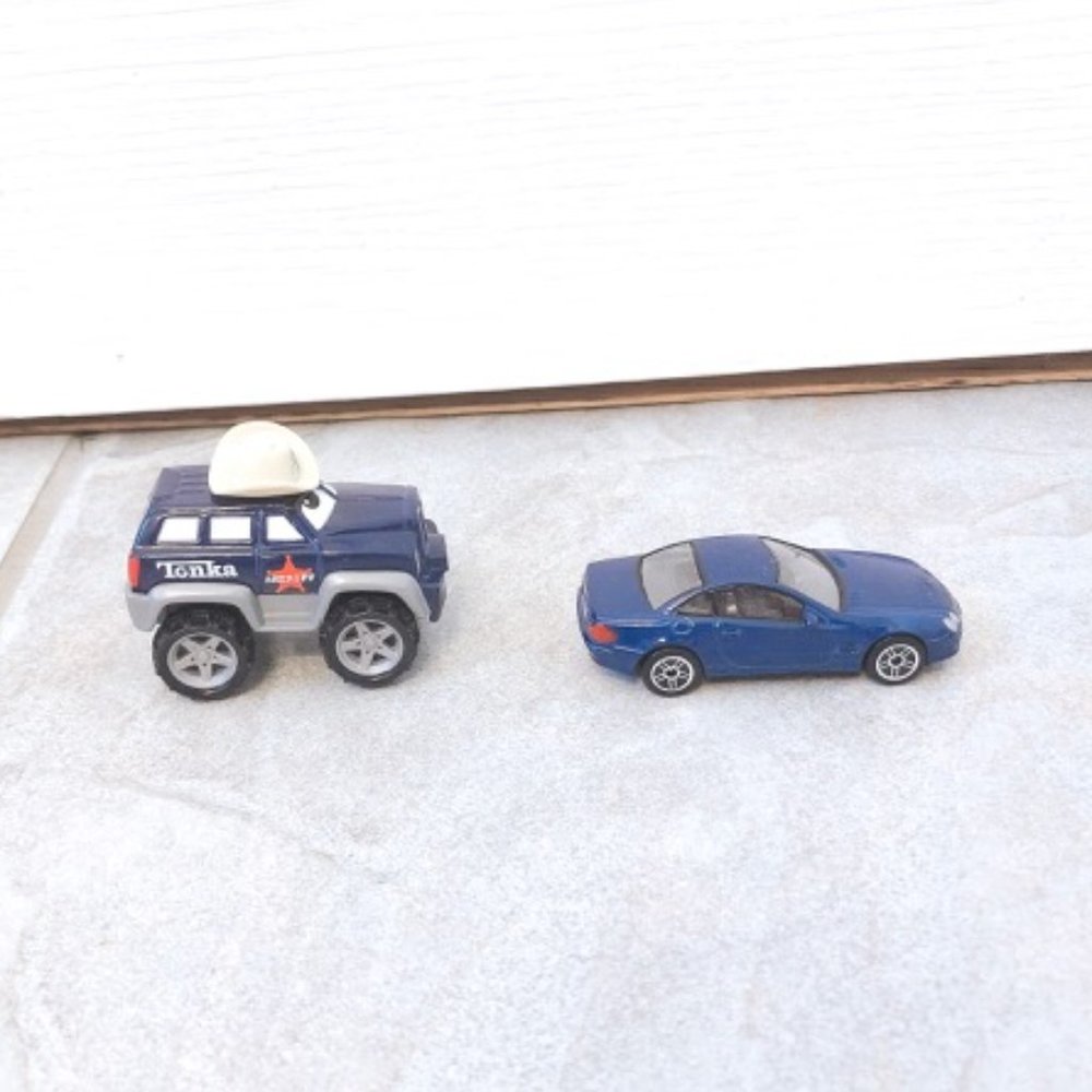 Blue Toy Cars (Excellent Condition)